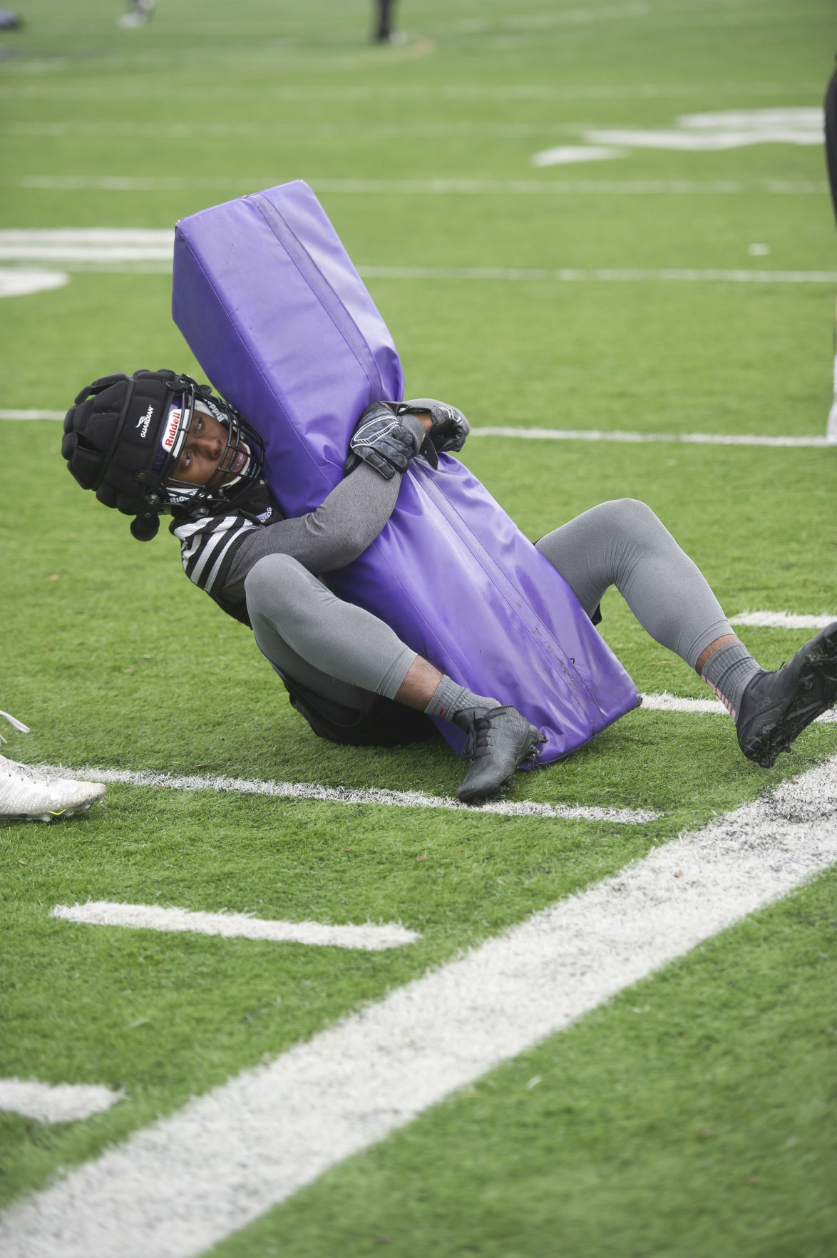Winona State Football spring practice 09